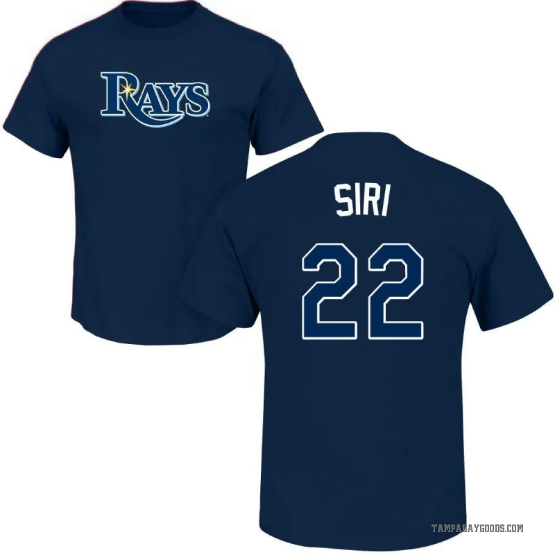 Jose Siri Men's Navy Tampa Bay Rays Roster T-Shirt -