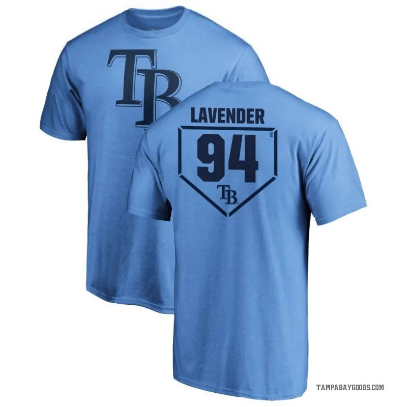 Nathan Lavender Youth LightBlue Tampa Bay Rays RBI T-Shirt - Light Blue