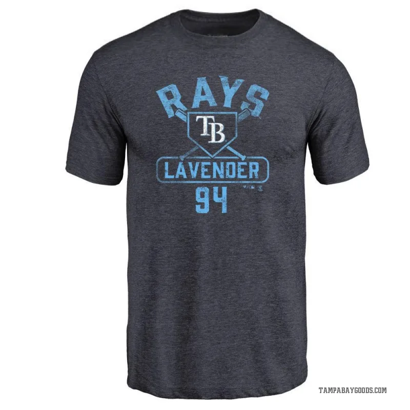 Nathan Lavender Youth Navy Tampa Bay Rays Base Runner T-Shirt -